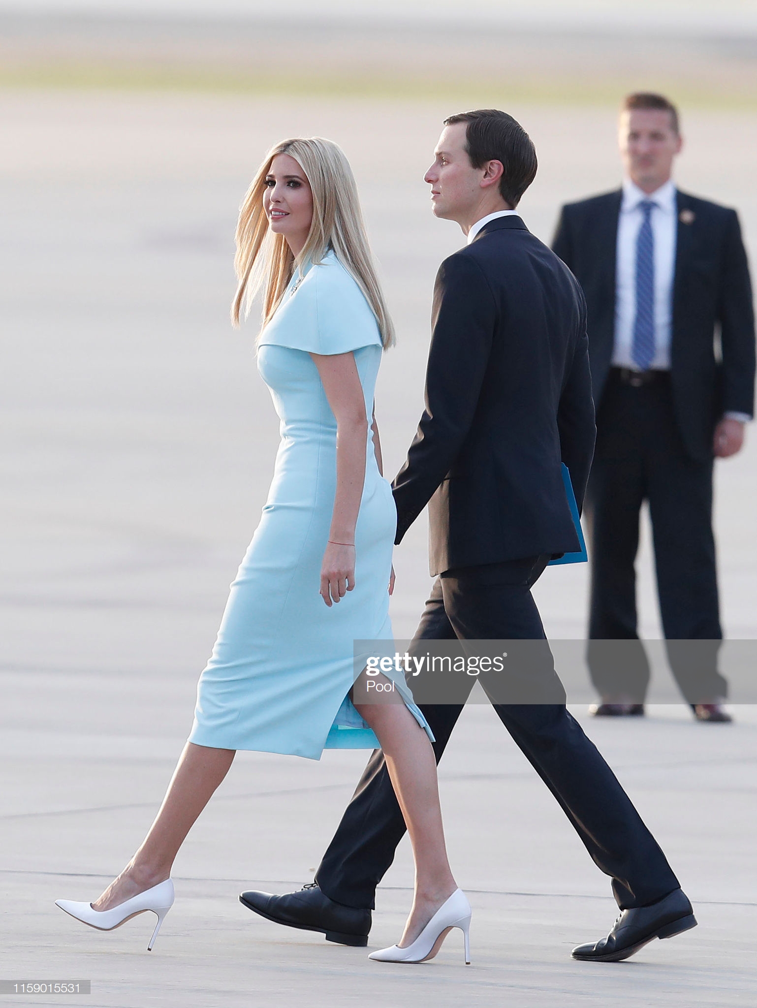 헐리우드 - 한국에 입국한 이방카 트럼프