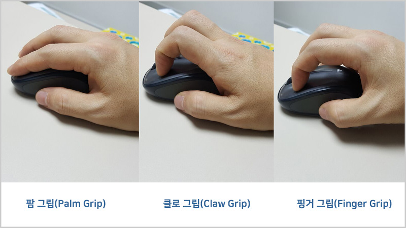 게임 - 다들 마우스 어떻게 잡고 게임해?