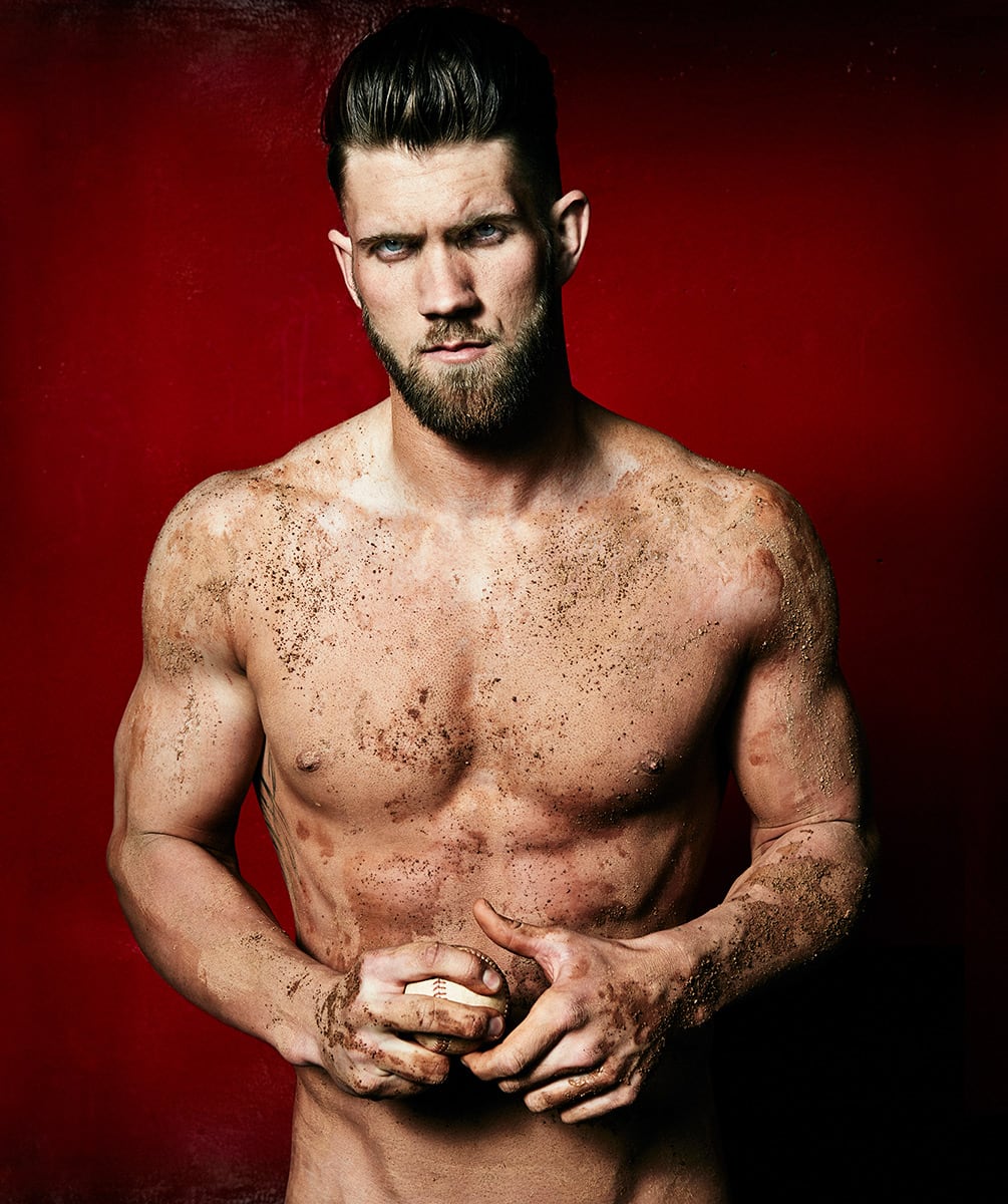 Slideshow bryce harper naked.