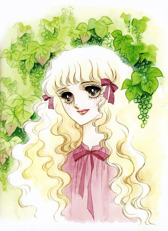 만화 생머리 Vs 곱슬머리