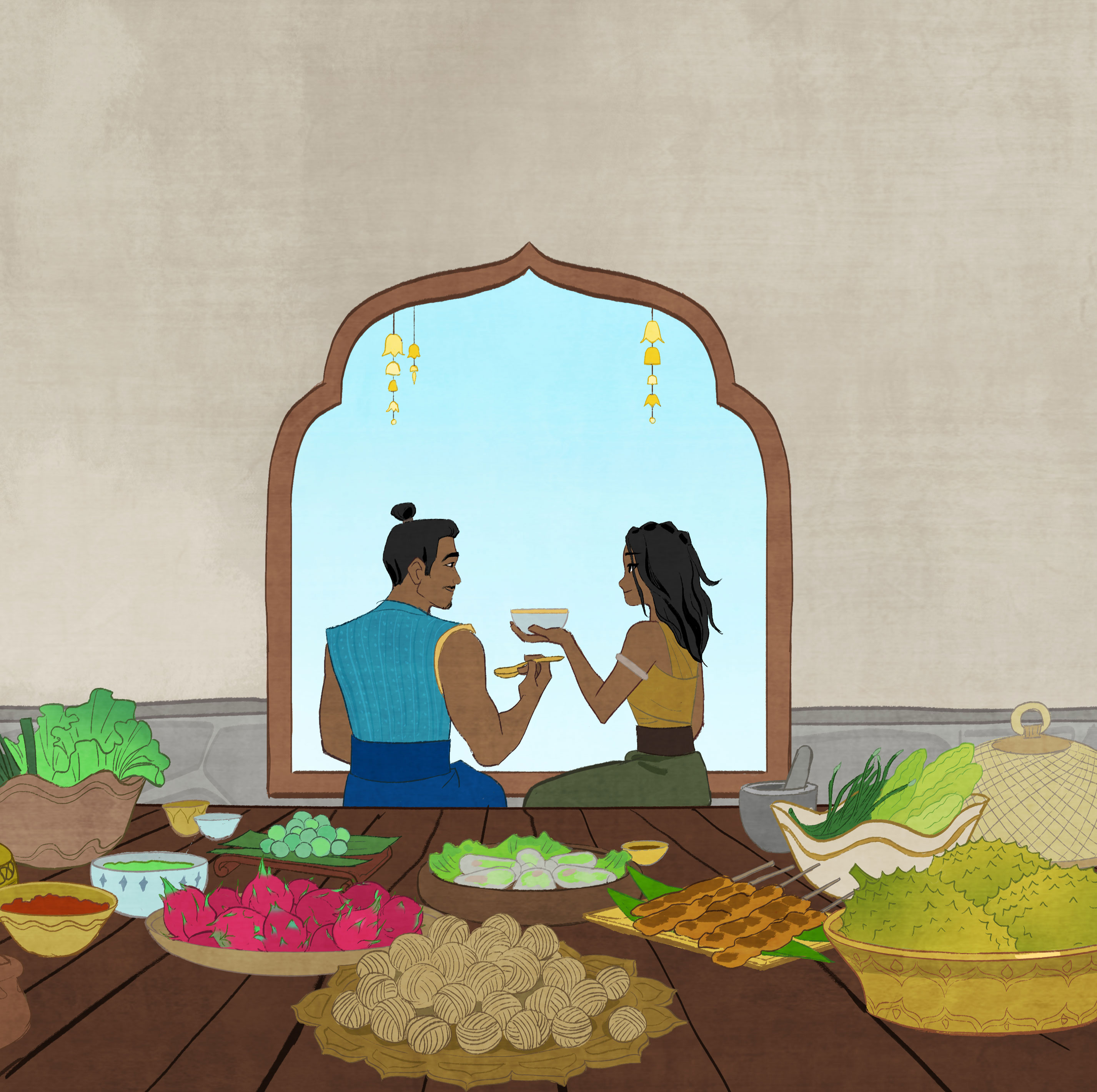 이슈/유머 - 최고의 음식은 함께 나누는 음식입니다. - 디즈니 '라야와 마지막 드래곤'.jpg