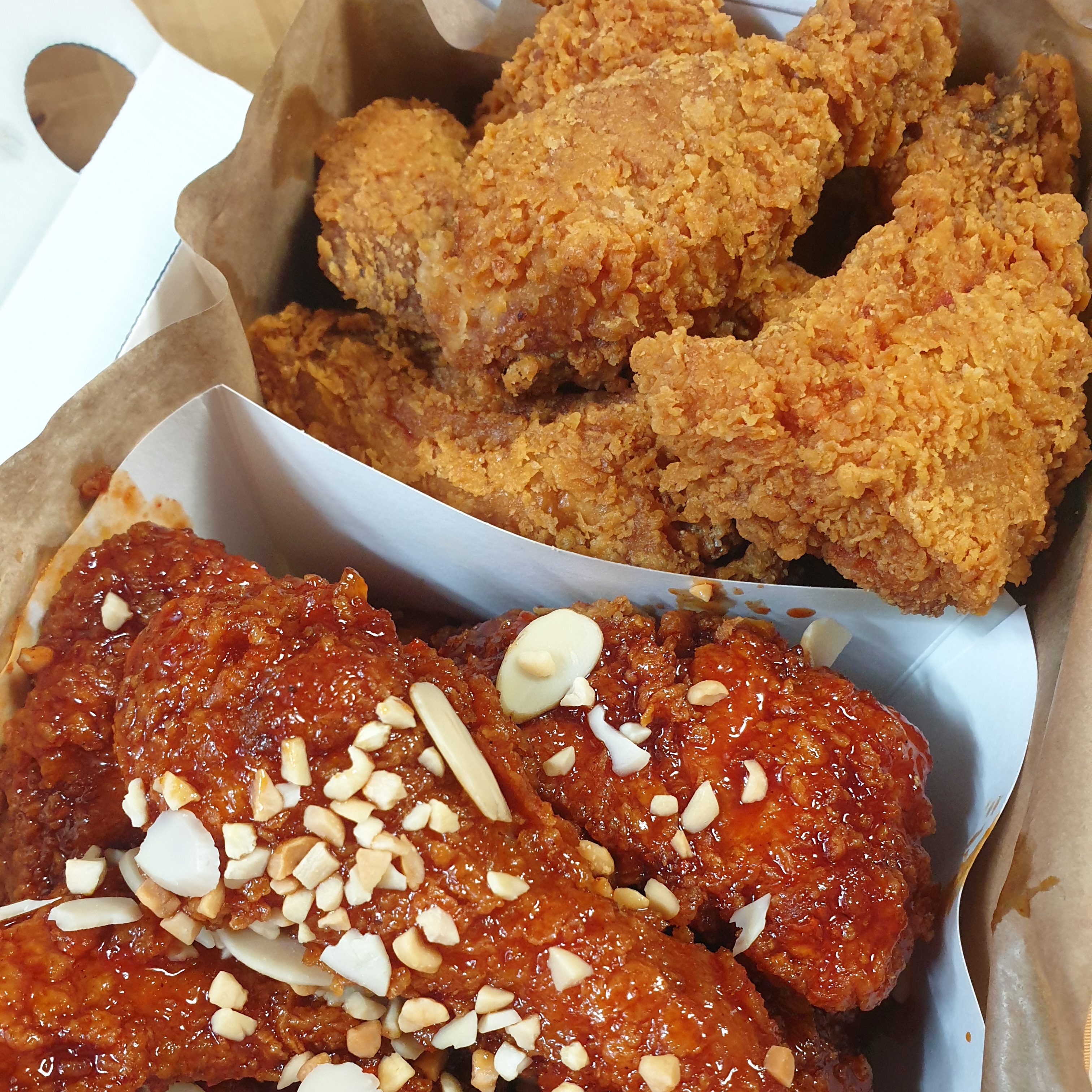 ★(후기) - 자담치킨 맵소이닭 : 맛초킹, 고추치킨, 매콤한 간장닭강정을 좋아한다면