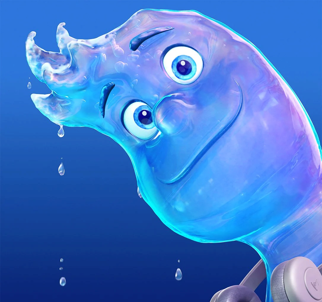 이슈/유머 - 애니메이션 영화 <엘리멘탈> 웨이드(물남자) 닮은꼴